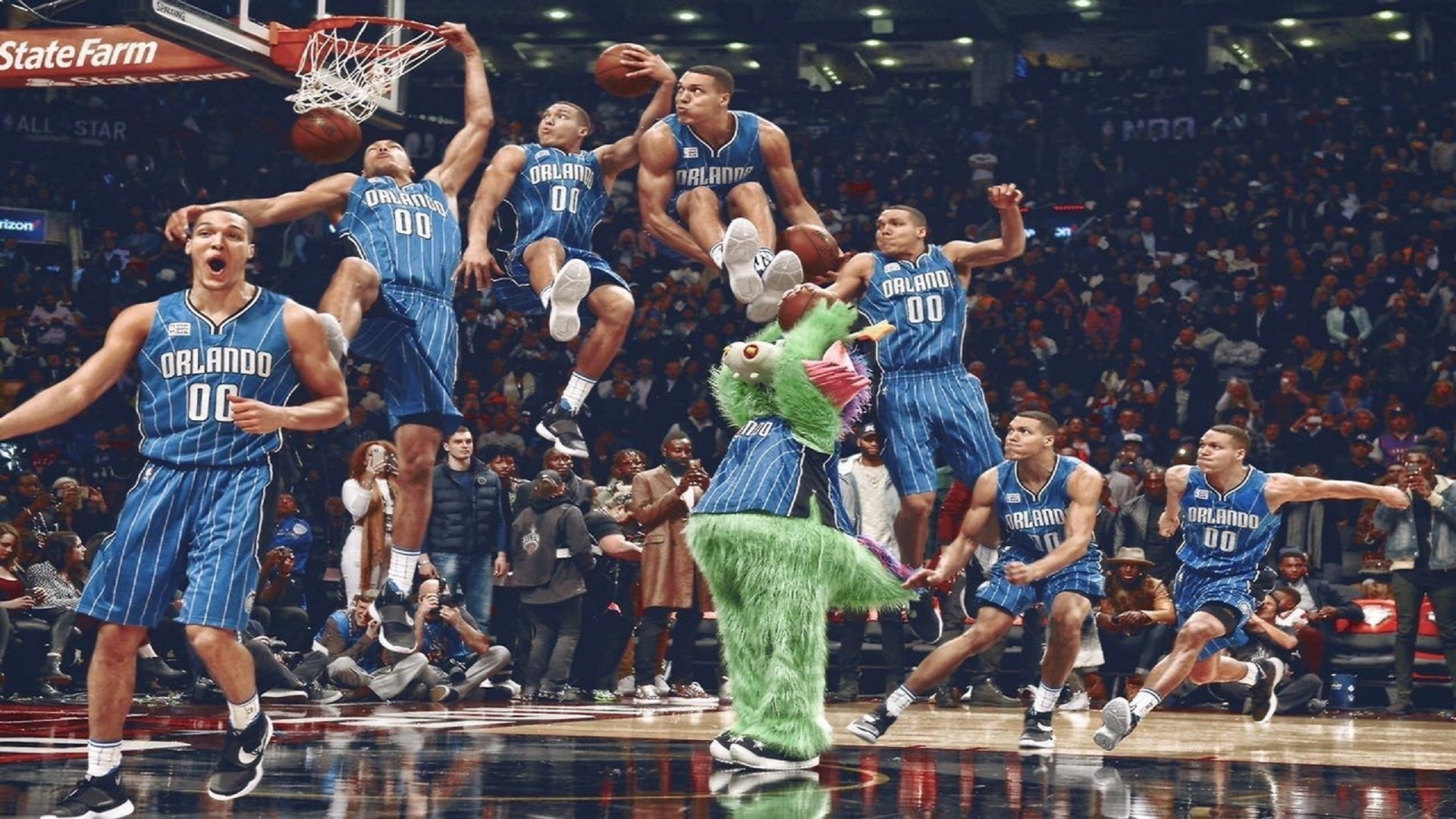 _掘金士气高涨，防守反击频频奏效_，掘金主力控卫